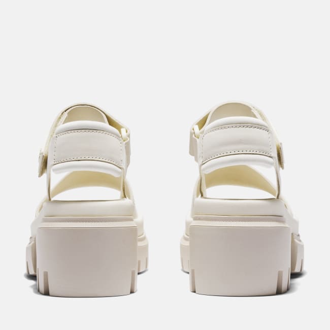 Sandalo a Doppia Fascia Everleigh da Donna in                bianco