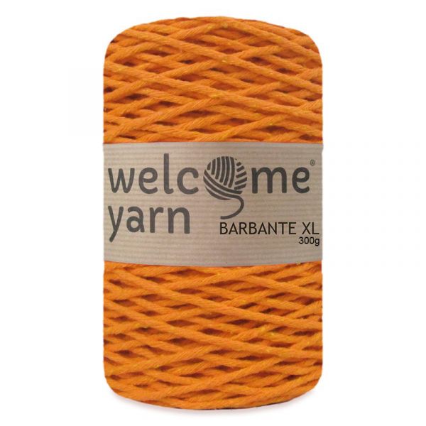 Welcome Yarn Fio Macramê Barbante Xl 3mmx120M Laranja 05 300G