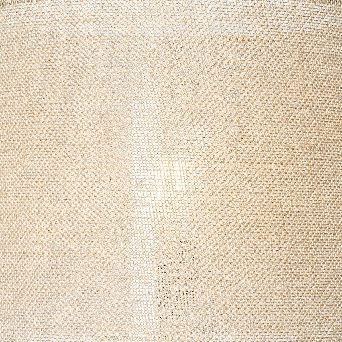 Smart vloerlamp hout met linnen kap naturel 32 cm incl. Wifi A60 - Mels