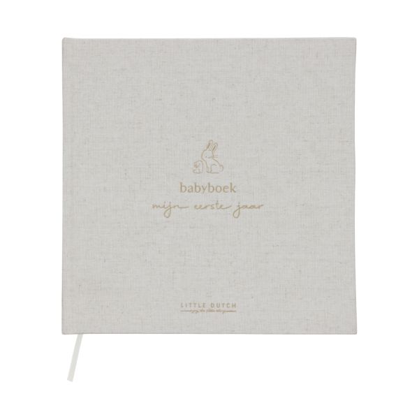 Little Dutch Babyboek 'Mijn eerste jaar' Baby Bunny FSC