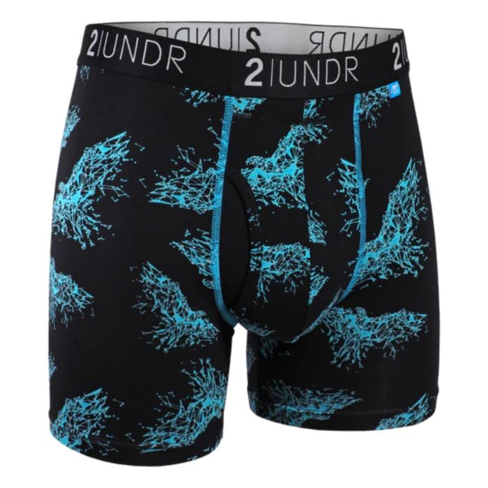 2UNDR Herre Undertøj og basislag Swing Shift Boxer Blå
