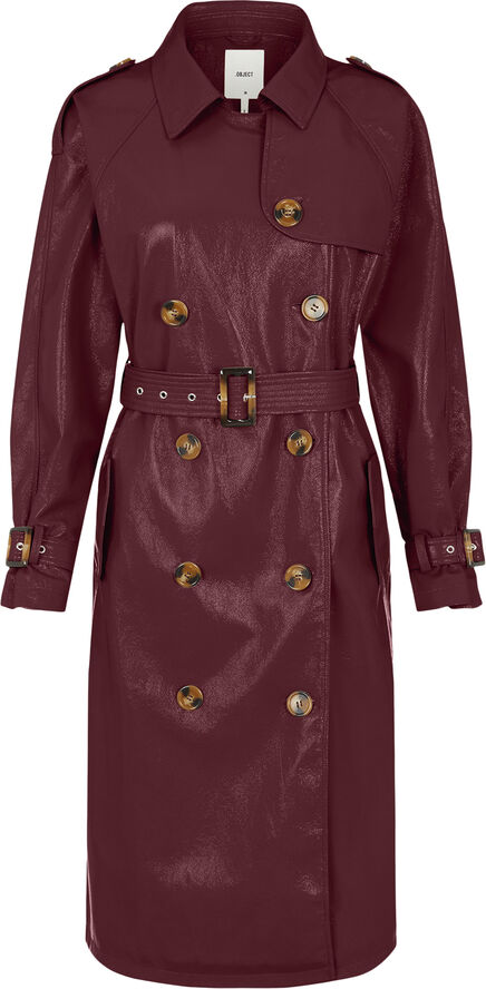 Object OBJERIKA TRENCH COAT A REP Cabernet