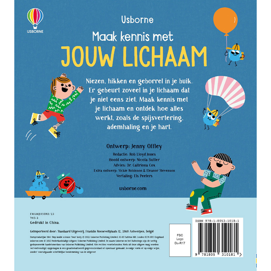 Usborne maak kennis met jouw lichaam
