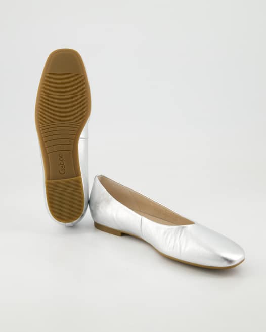 Gabor 64.140.61 Ballerinas in Silber