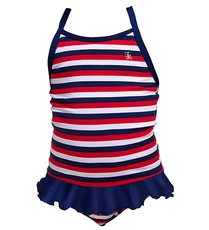 Funkita Bådedragt - Belted Frill - UV50+ - Riviera