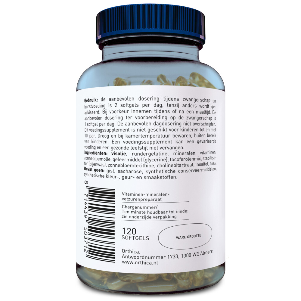 Orthica Multi Prena Fem 120 softgels