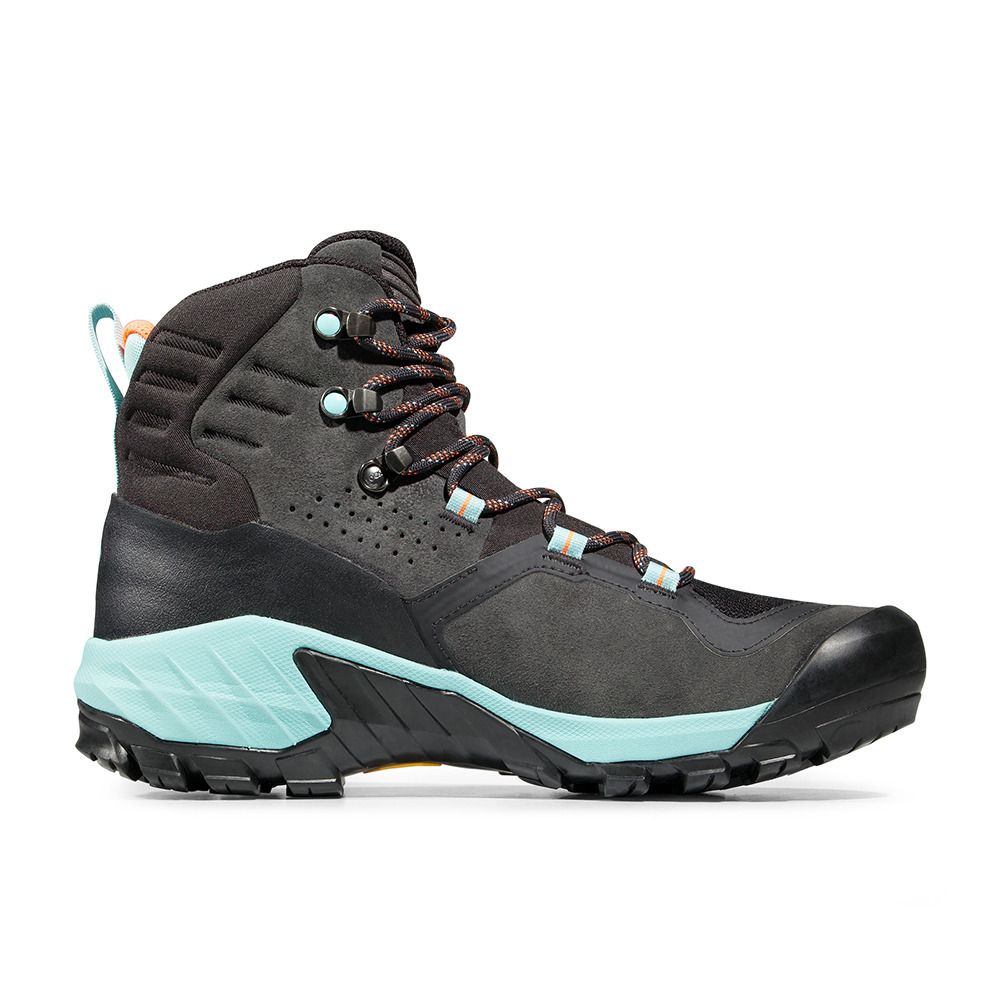 Mammut SAPUEN HIGH GTX - Chaussures randonné Femme black/dark frosty