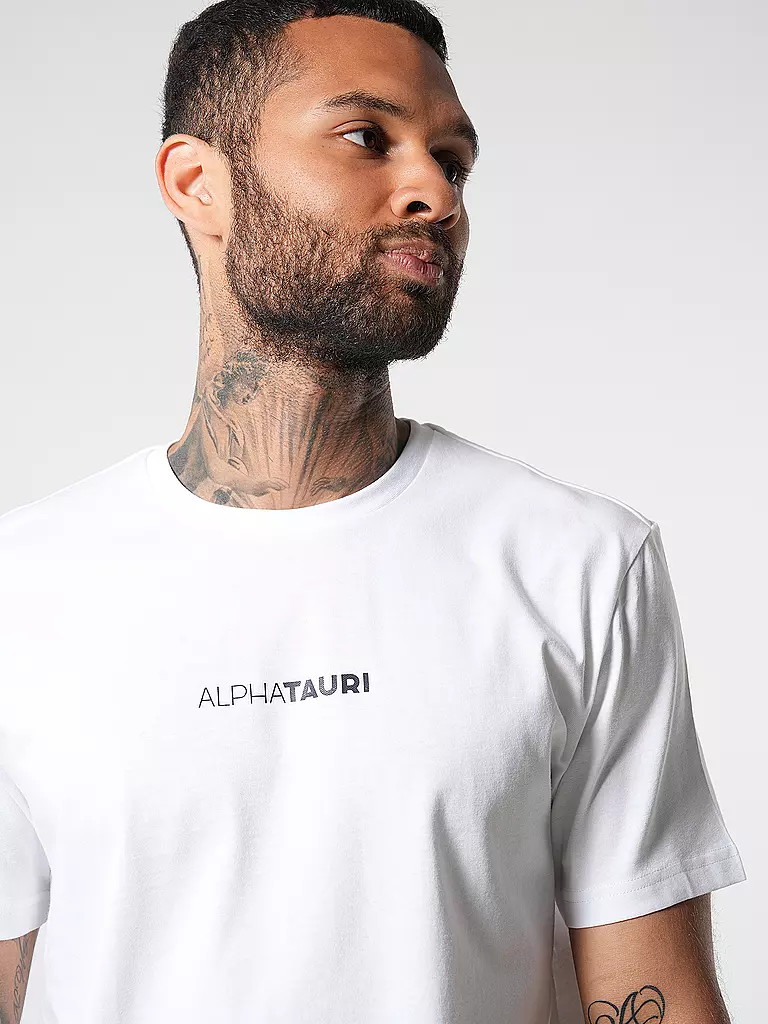 ALPHATAURI T-Shirt JOTTO weiss
