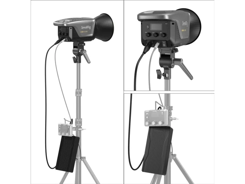 SmallRig RC 450B COB LED Video Light, 499,8 W, LED, Varm hvid, 2700 K, 6500 K, Sort
