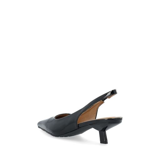 Bianco BIAKirstin Kitten Heel Slingback, Black, 41