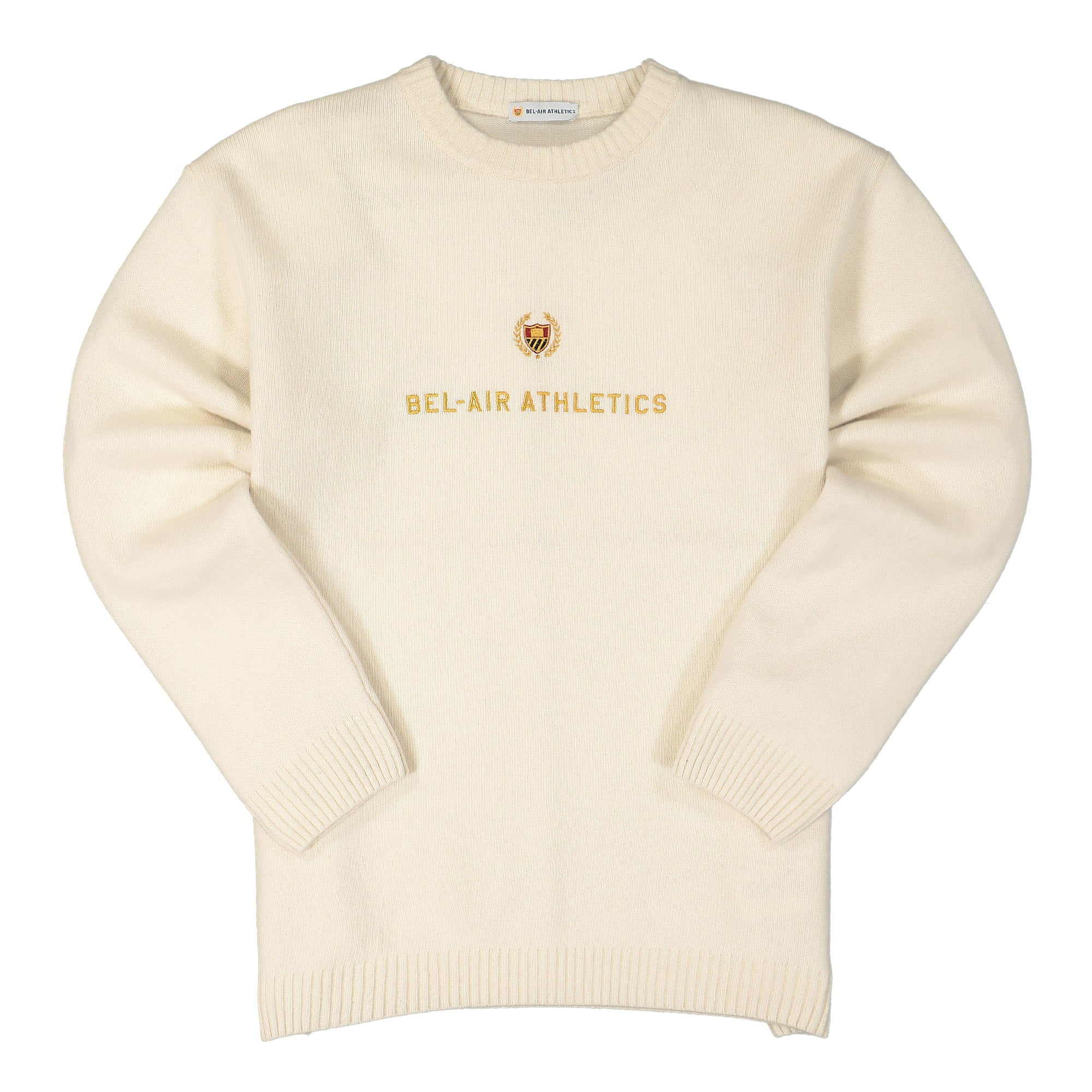 Bel-Air Athletics<br>Academy Knit Embroidered Logo Sweater