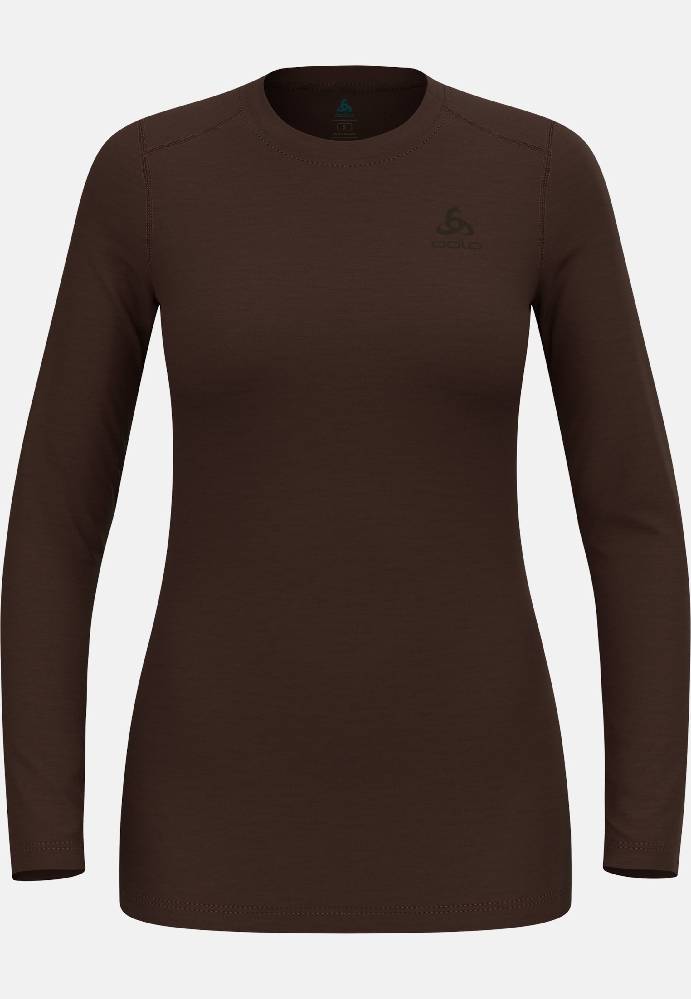 Natural Merino 160 Base Layer Langarmshirt in fudge