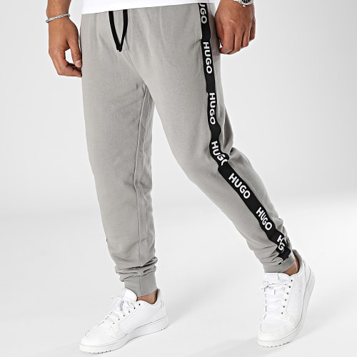 Pantalon Jogging A Bandes Sporty Logo 50496995 Gris