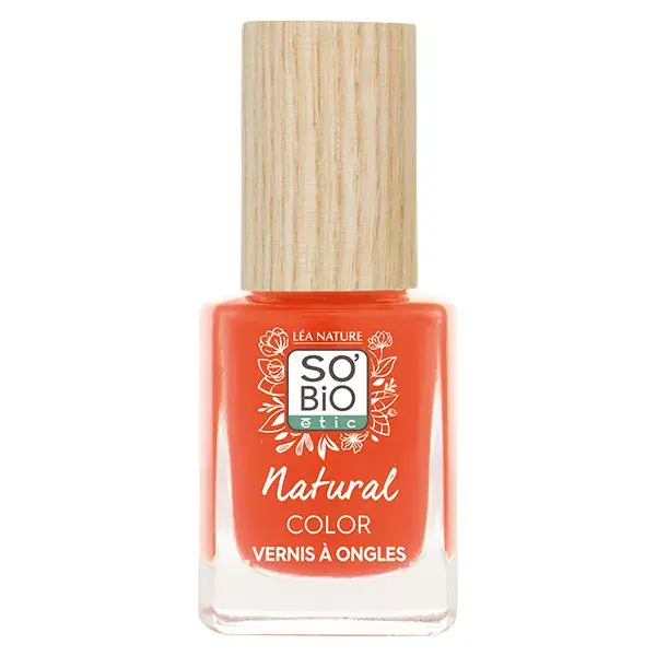 Esmalte So'Bio Étic 30 Laranja Pop Orgânico 11ml