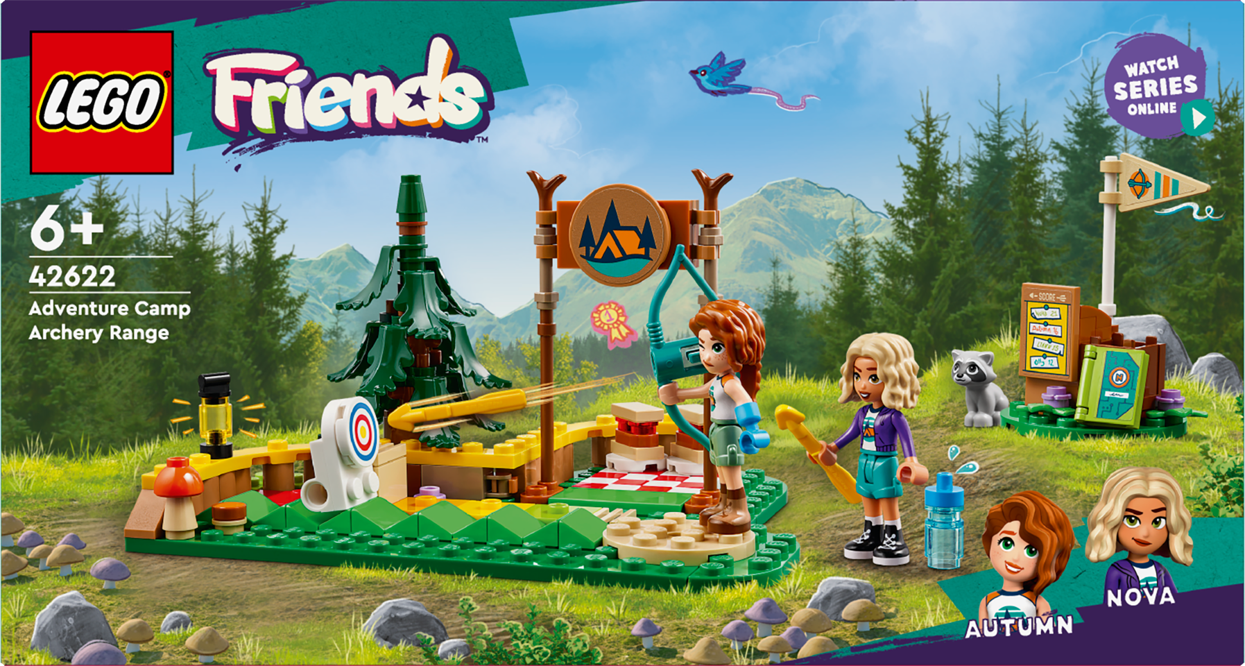 LEGO Friends - Adventure Camp – bueskydningsbane (42622)