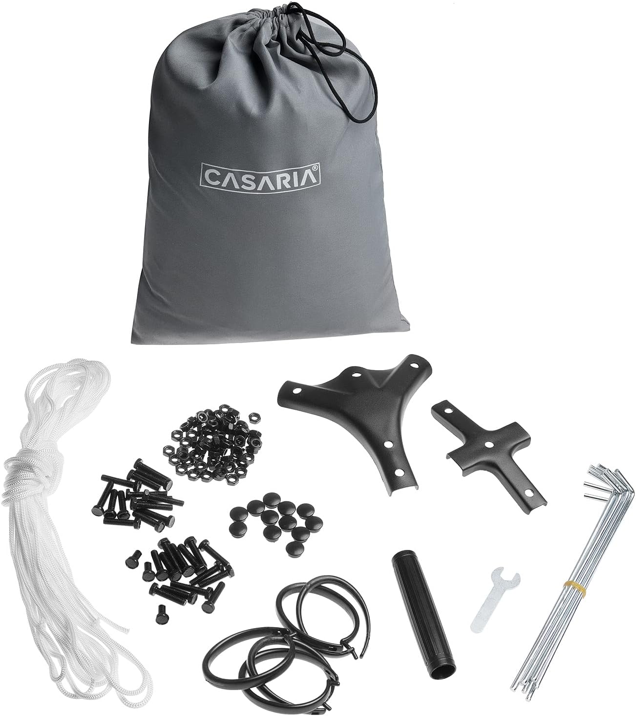 CASARIA® Pavillon Topas 3x4m Metall Wasserabweisend UV-Schutz 50+ mit Seitenteile Stabil Gartenpavillon Luxus Modern Taupe