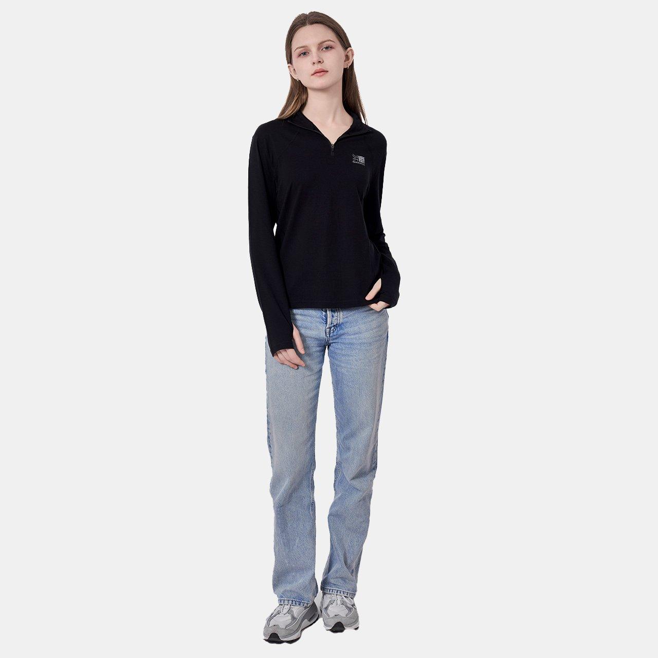 Karrimor Zip Up Baselayer Top Womens