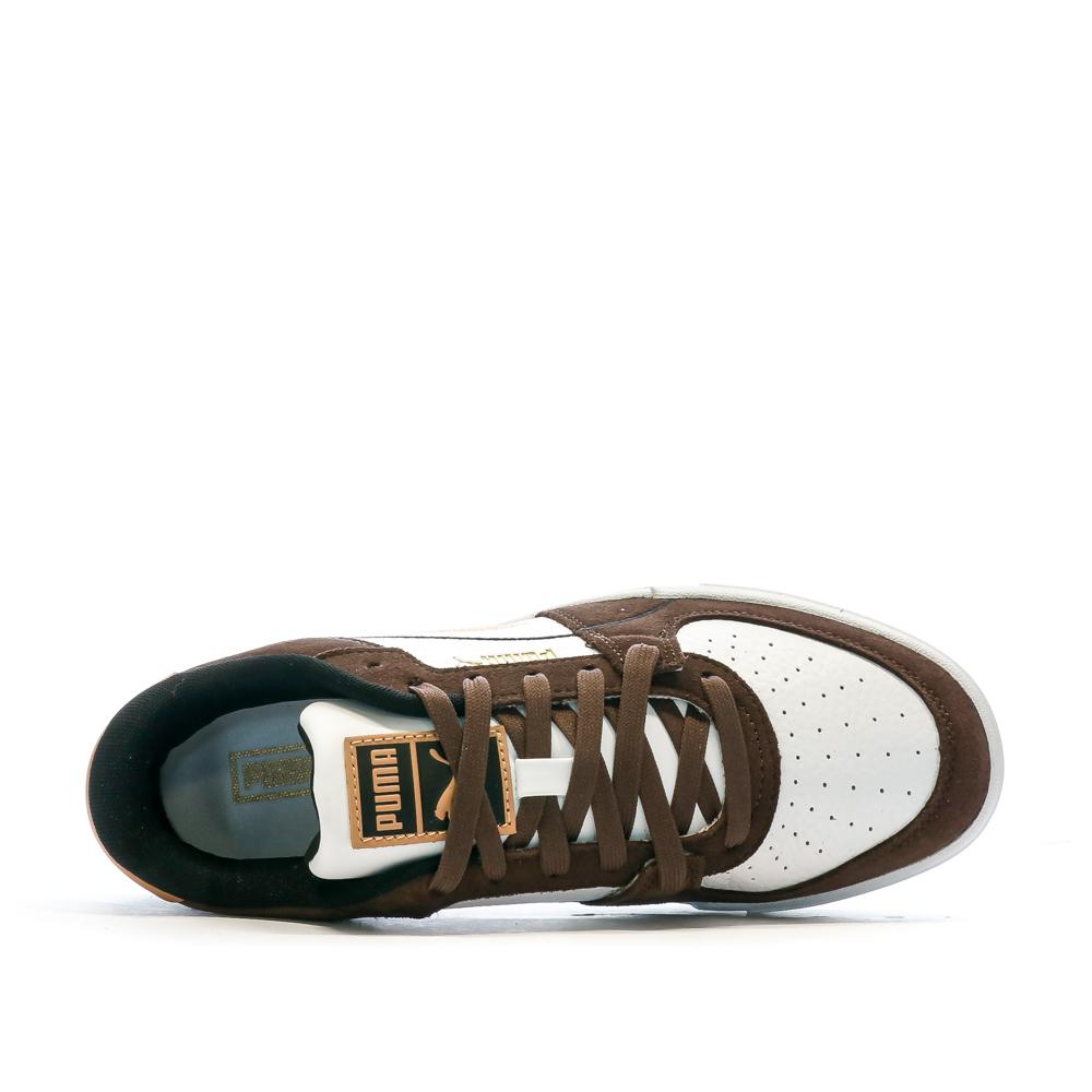 Puma Baskets Blanche/Marron Homme Puma 391921