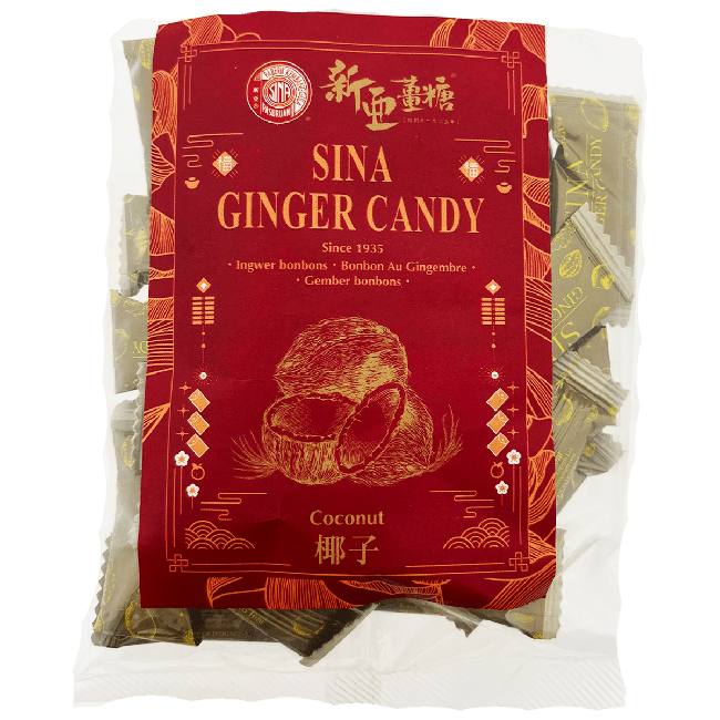 Sina Gember Snoep Kokossmaak 125g