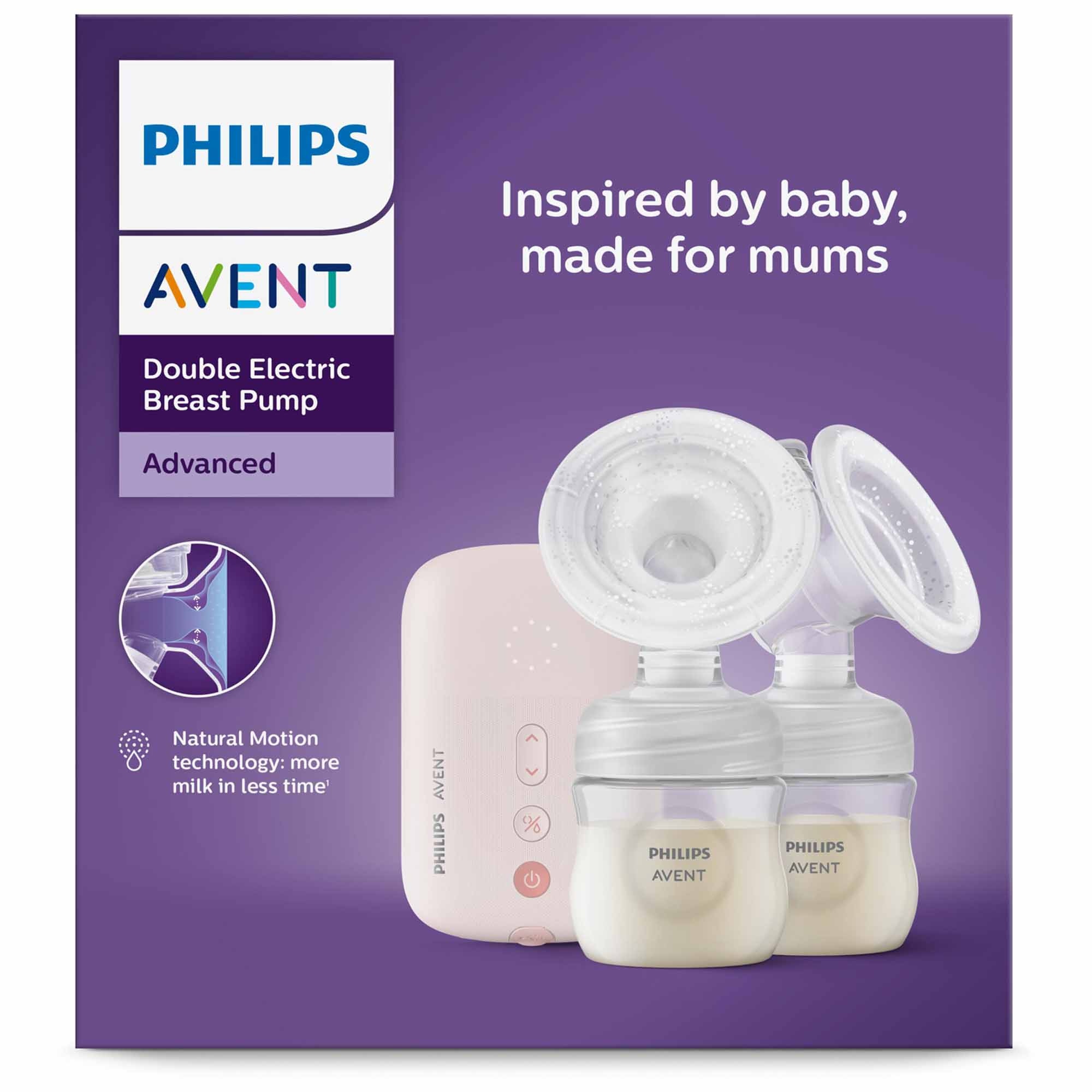 Philips Avent dubbele elektrische borstkolf  - Prénatal