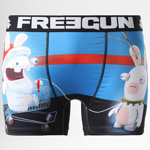 Boxer Lapins Crétins Sleigh Bleu