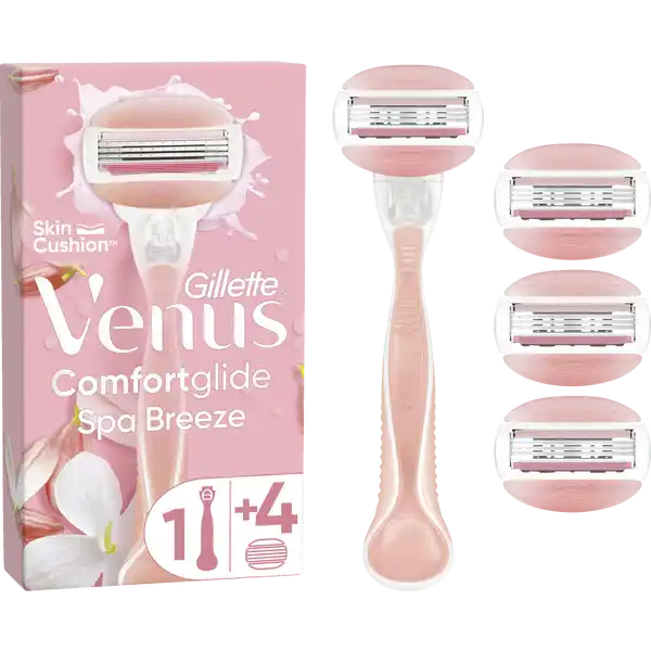 Comfortglide Spa Breeze Rasierer mit 4 Klingen