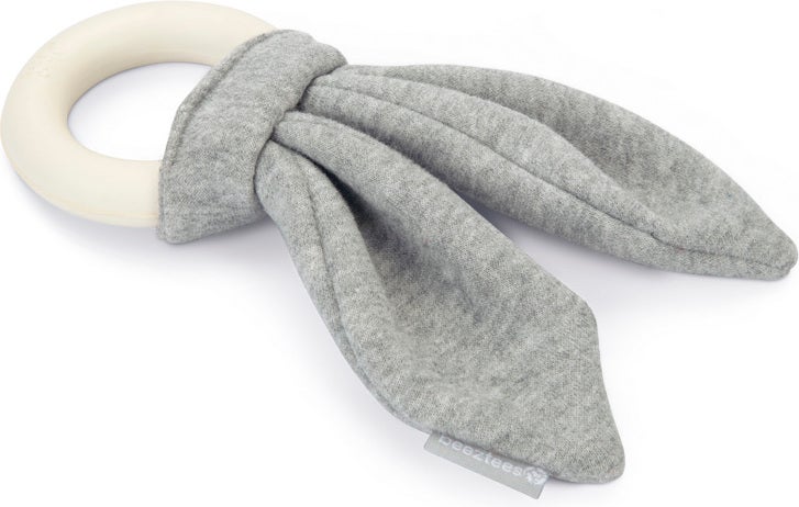 Beeztees hondenspeelgoed kauwring Baitro puppy wit 22 x 8,5 x 2 cm