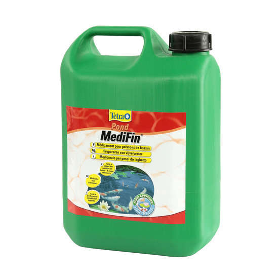 Médicament pour poissons de bassin de jardin Medifin : 3L