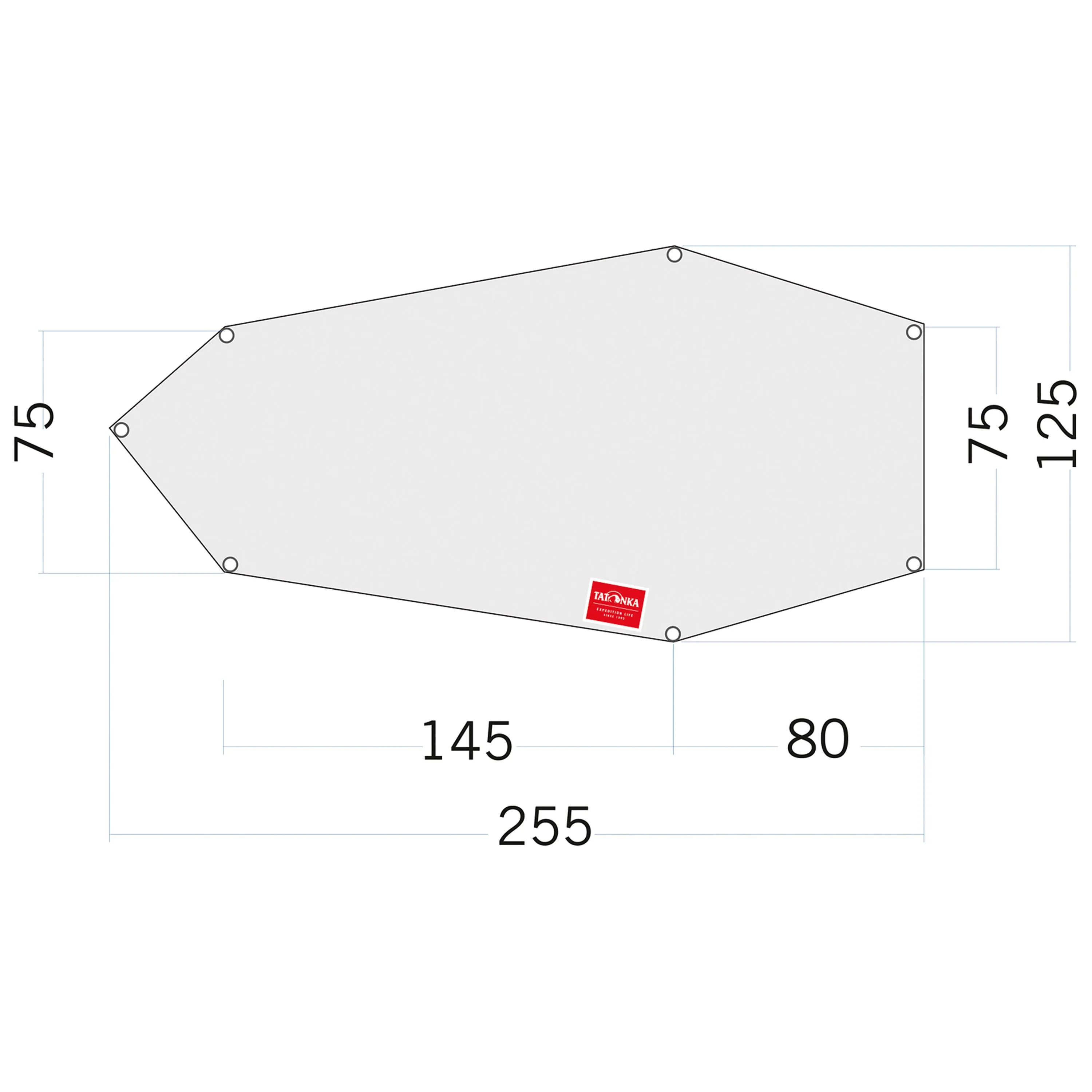 Tatonka -  Tatonka Zeltunterlage Floor Sheet PE Koli weiß