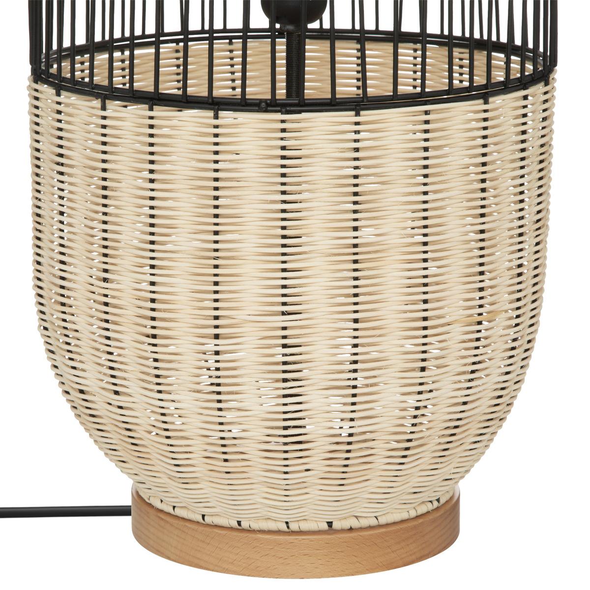 LAMPADAIRE ANEA NATUREL H.95CM