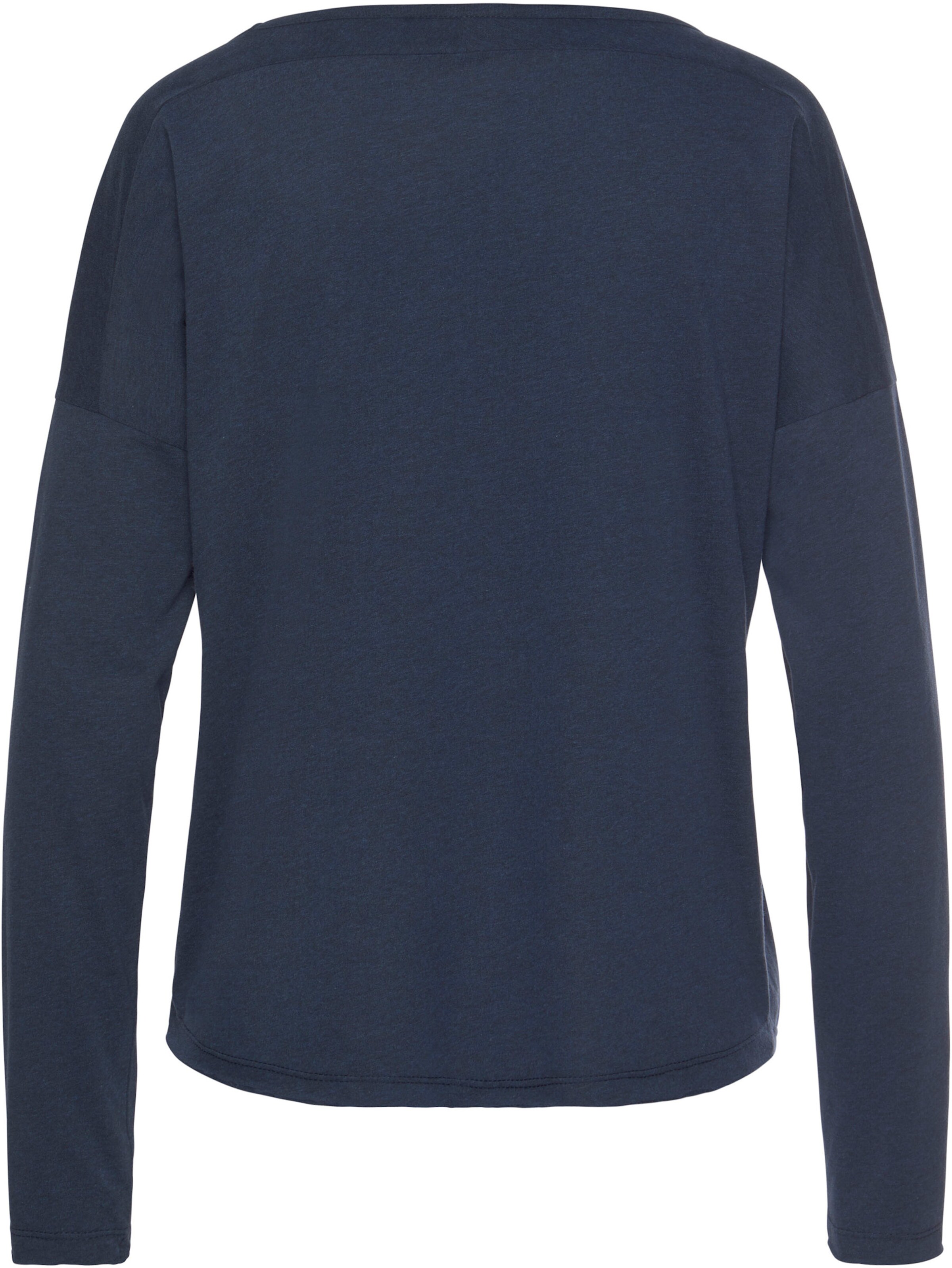 Elbsand Langarmshirt in marine