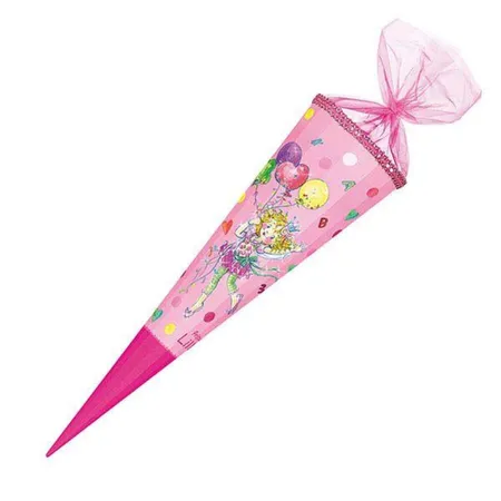 Nestler Schultüte Lillifee mit Glitzerdruck, 12-eckig, 85cm