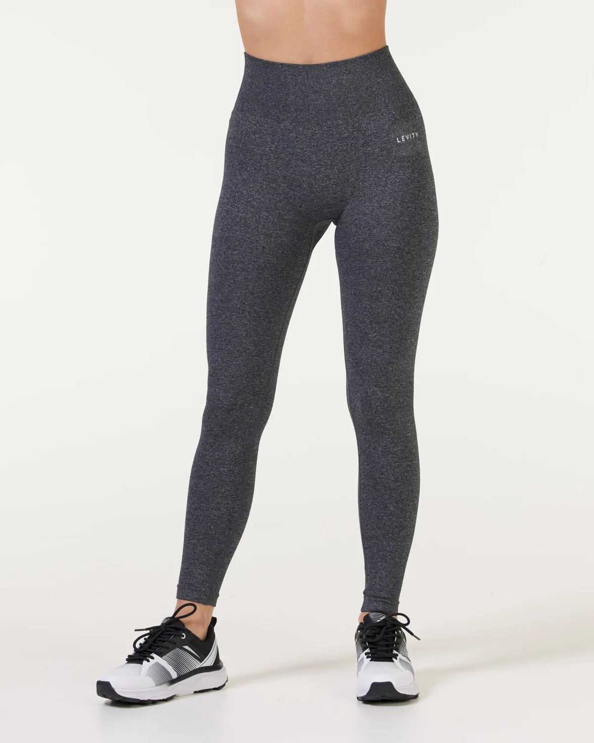 LEVITY Essential Seamless Tights Grey Melange