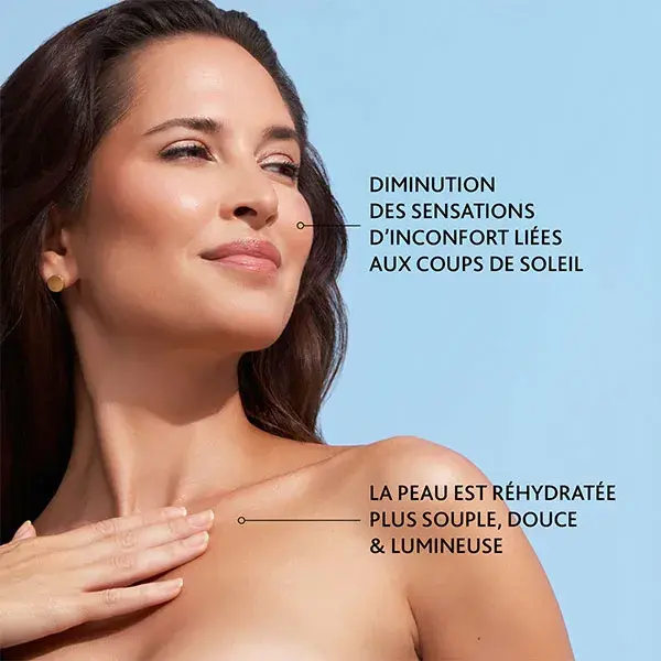 Loção pós-sol calmante Esthederm para rosto e corpo 200ml