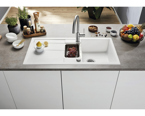 Blanco METRA 6 S spoelbak, 1000 x 500 mm, vulkanisch grijs, 527299