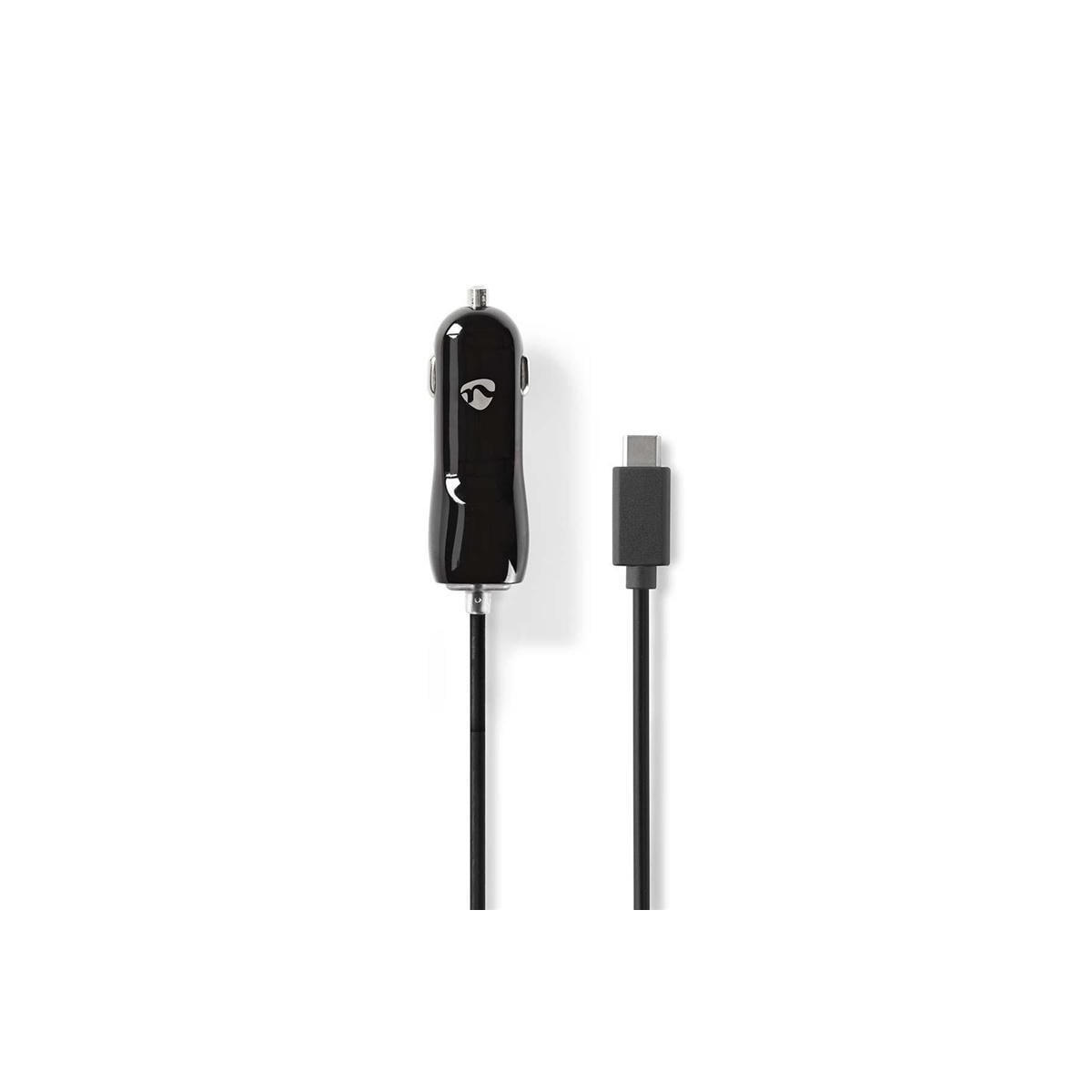 Nedis Billader | 18 W | 1x 3.0 A | Antall utganger: 1 | USB-C™ (Fast) Kabel | 1.00 m | Single Voltage Output