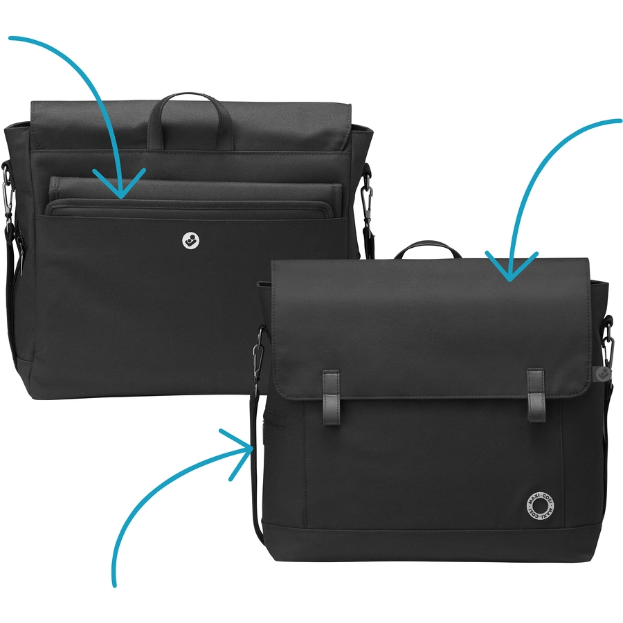 MAXI COSI Wickeltasche Modern Bag Essential Black