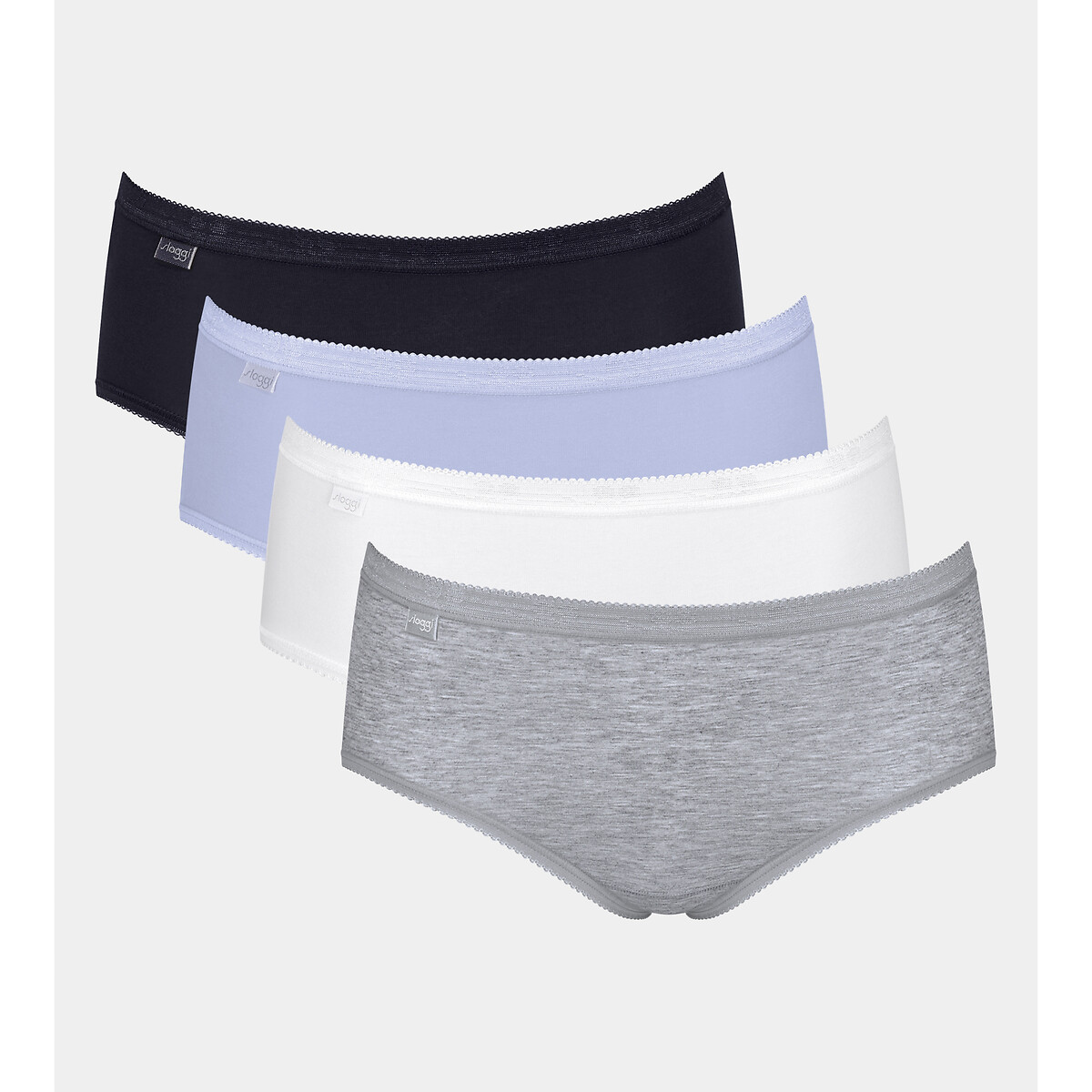 SLOGGI<br>Conjunto de 4 Slips Midi Basic+