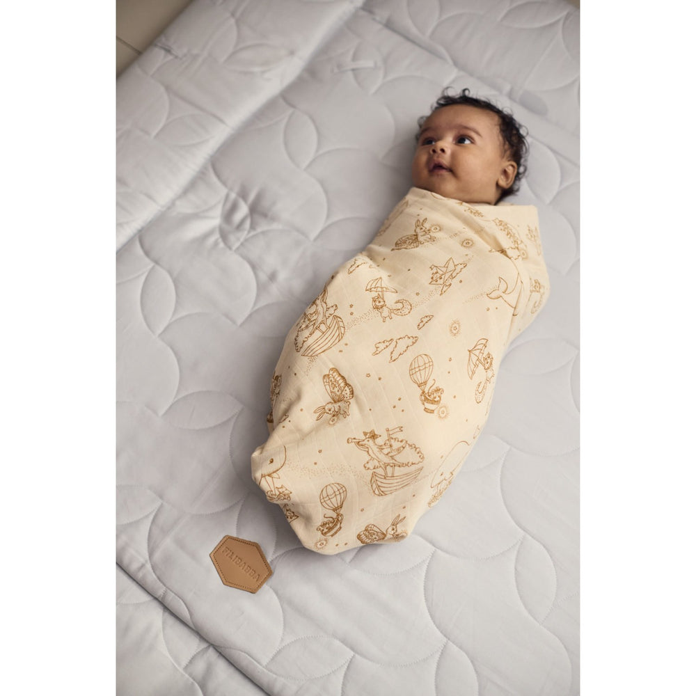 Køb FILIBABBA Pearl Blue Activity Nest Soft Quilt