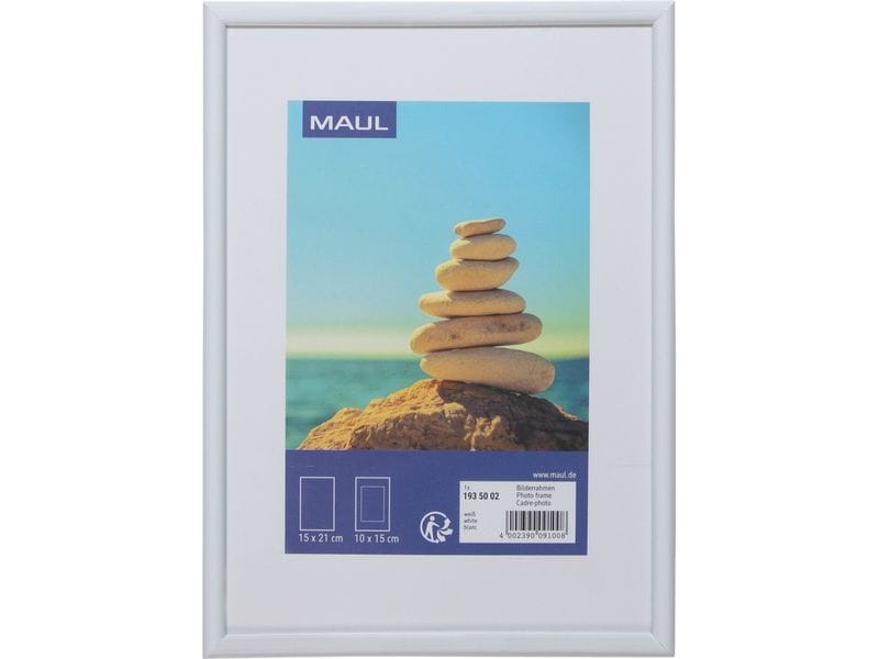 Maul Bilderrahmen MAULart Weiss, 15 x 20 cm Fotorahmen