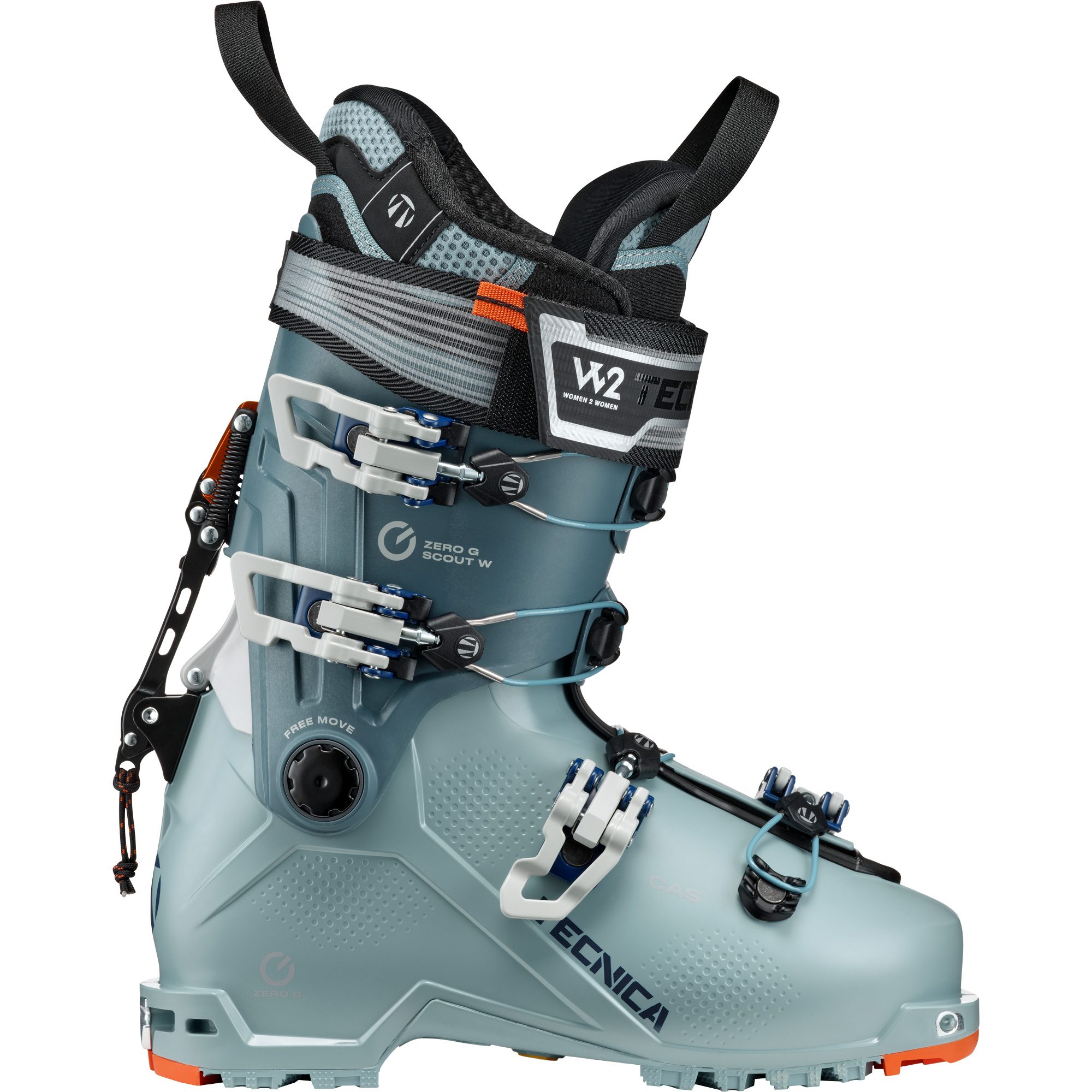 Tecnica Zero G Tour Scout W Touren Skischuhe Damen lichen blue