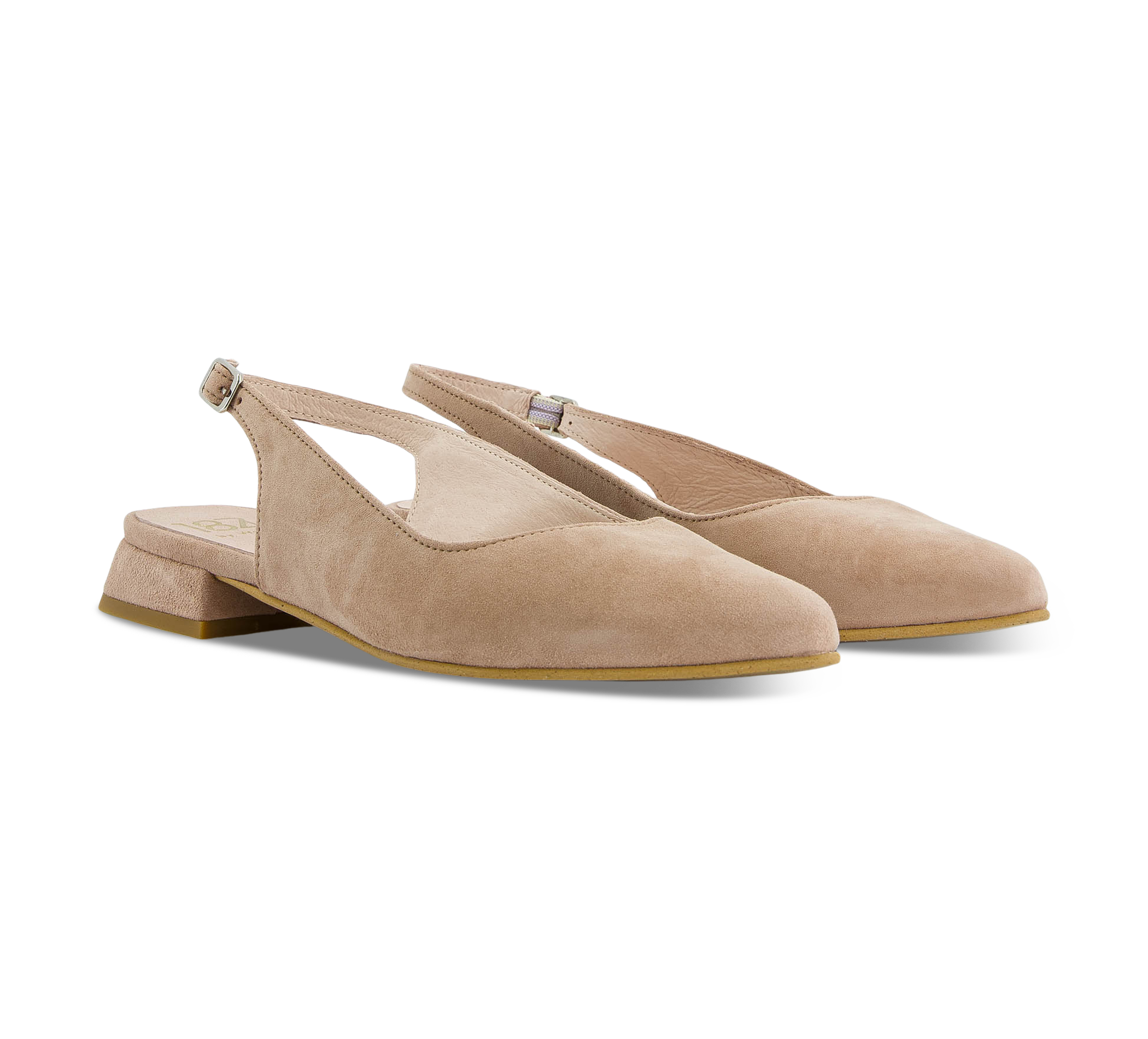 1874 by Walder Sling-Pumps beige/taupe