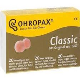 Ohropax Geluidsdempers Wasbolletjes Oordopjes 20ST