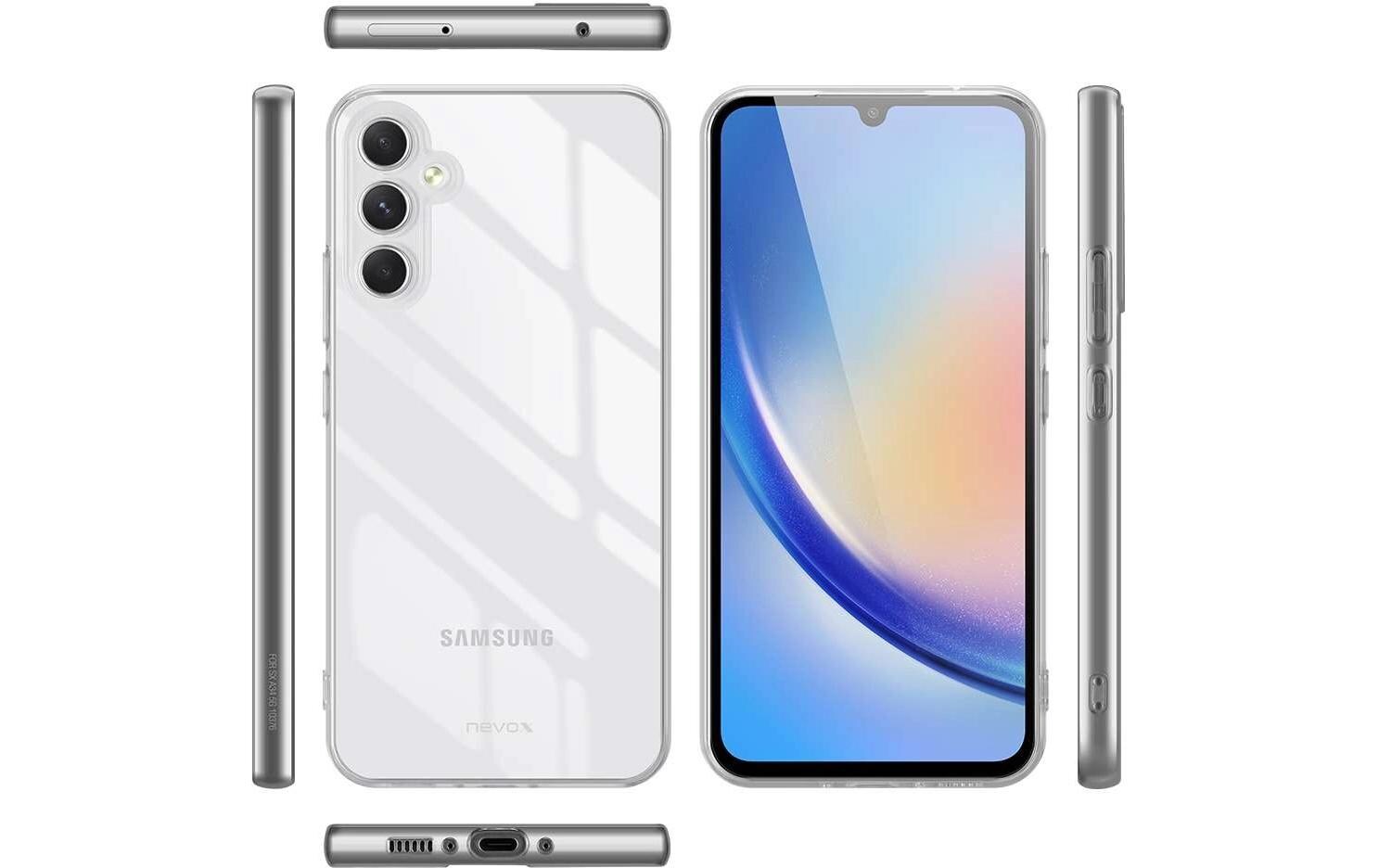 Back Cover StyleShell Flex Galaxy A35 5G TransparentSchutzhülle aus TPU für das Samsung Galaxy A35 5G