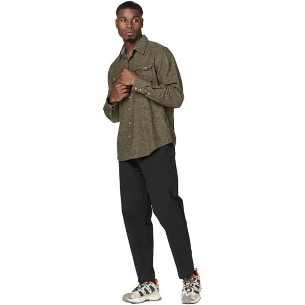 Chemise PICTURE LEWELL SHIRT OAK BUFF