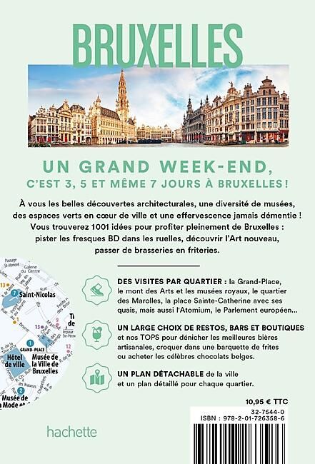 HACHETTE - UN GRAND WEEK END BRUXELLES