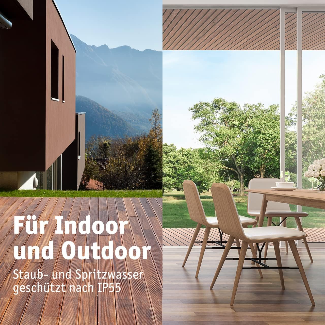 WALTER Professional Infrarot Wandheizstrahler 2000 W, moderne Karbon-Infrarot Technik, energieeffizient & blitzschnell aufgeheizt, Terrassenheizer, 2 Heizstufen, mit Fernbedienung, inkl. Wandhalterung