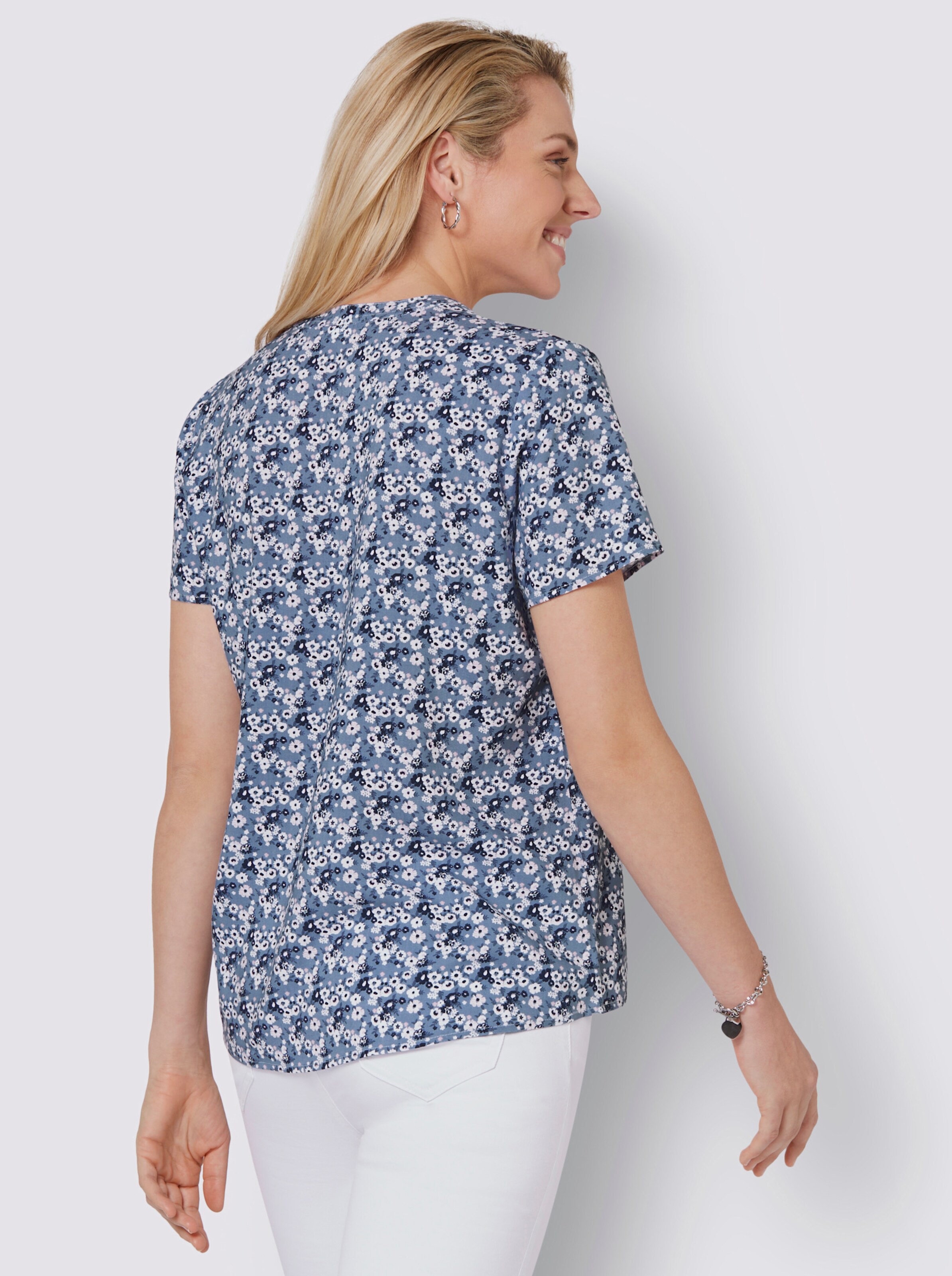Druckbluse