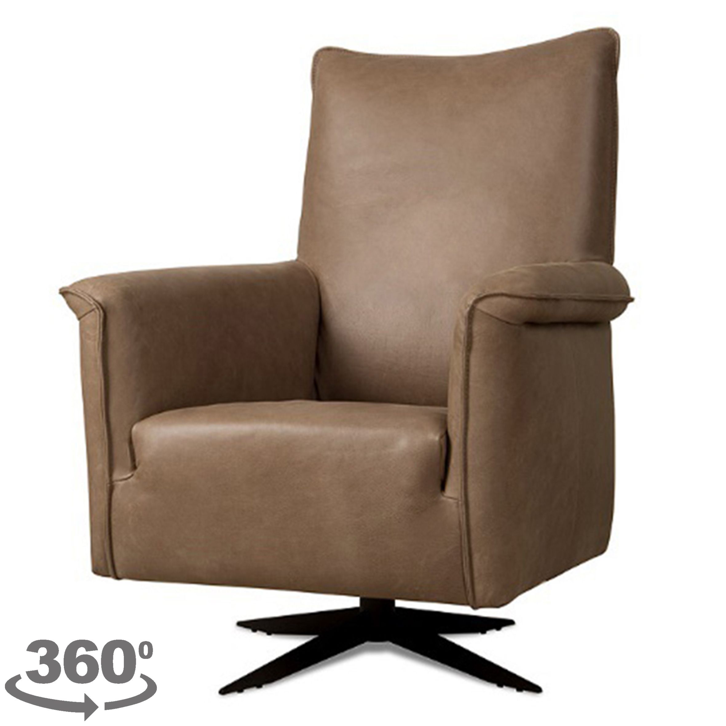 Draaifauteuil Zona B85 x D81 cm