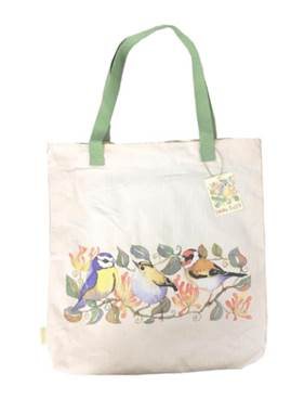 Garden Birds Cloth Bag